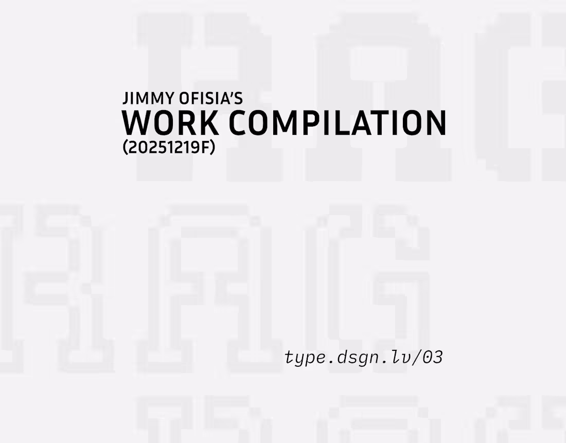 Cover image for Jimmy Ofisia’s Work Compilation (20251219F)