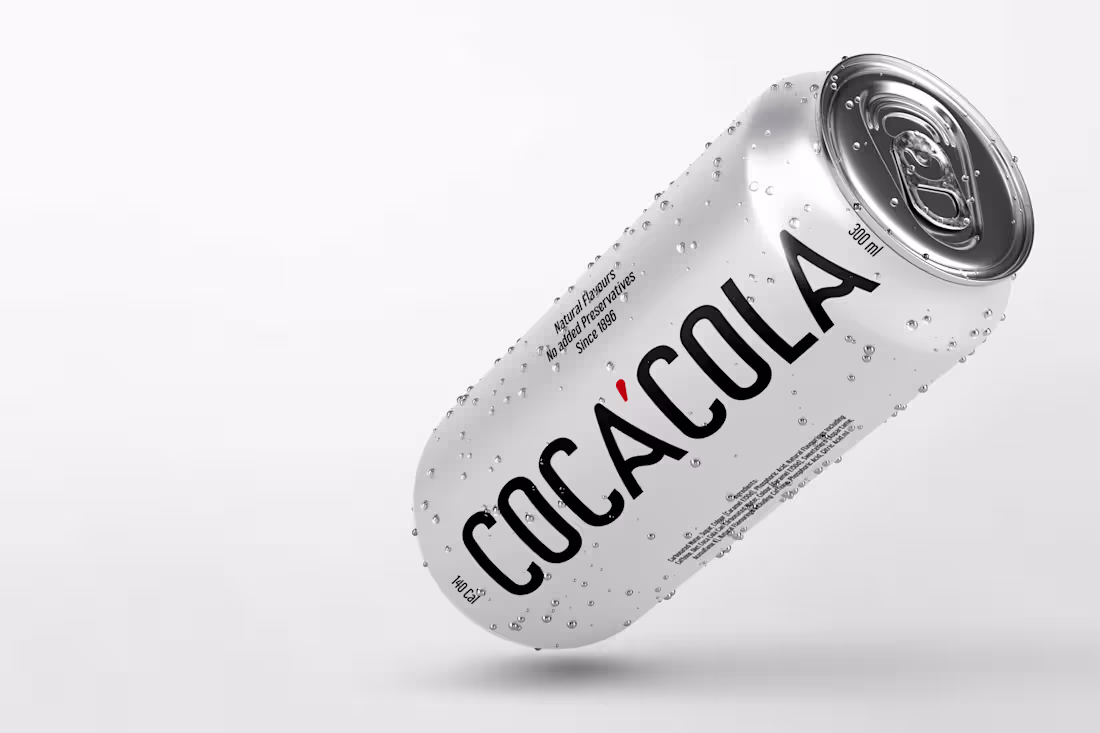 Cover image for Rebranding of Coca-Cola - Passion Project