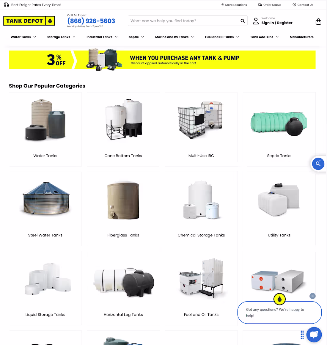 Cover image for TankDepot.com