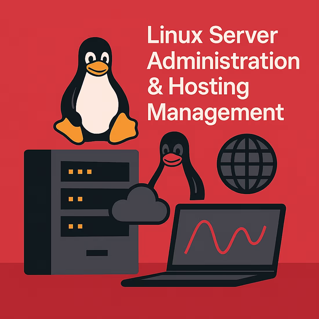 Cover image for Linux Server Administration & Hosting Management Overview: M...