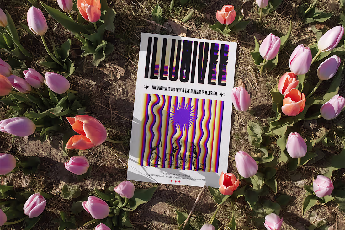 Cover image for Illusive Poster Design