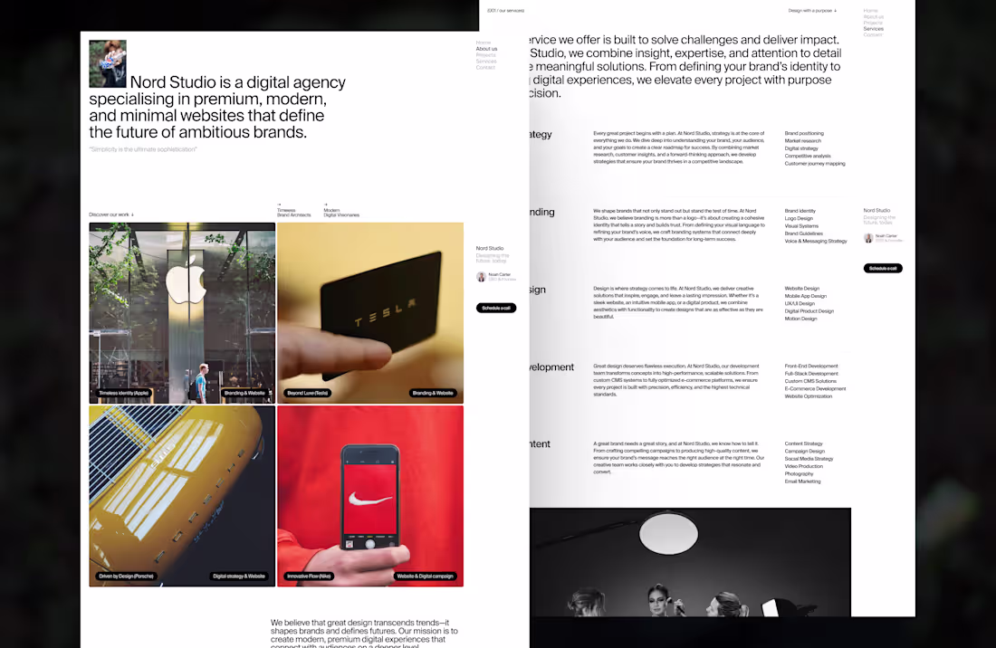 Cover image for Nord Studio ~ Minimal design for maximum impact