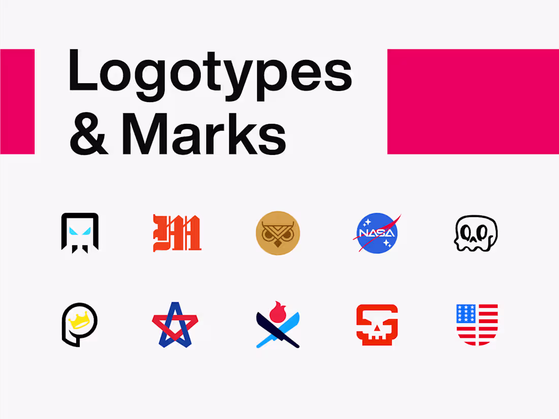 Cover image for Logotypes & Marks