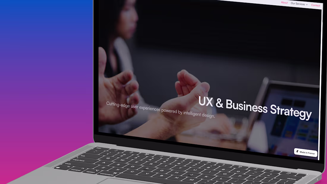 Cover image for 🌐 Framer Website Design & Build (Multi-Page)