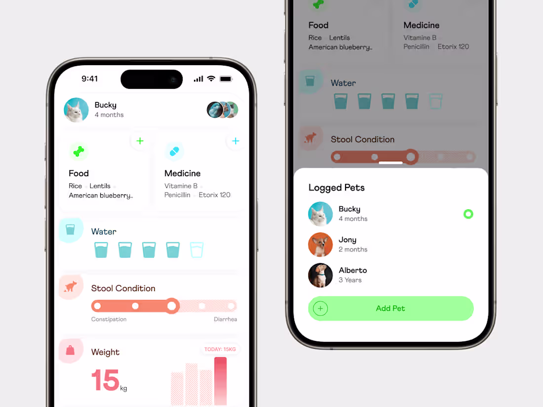 Cover image for Wellness & Tracking App Design