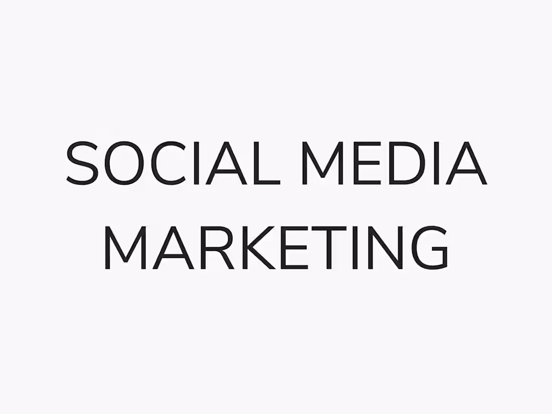 Cover image for Social Media Marketing