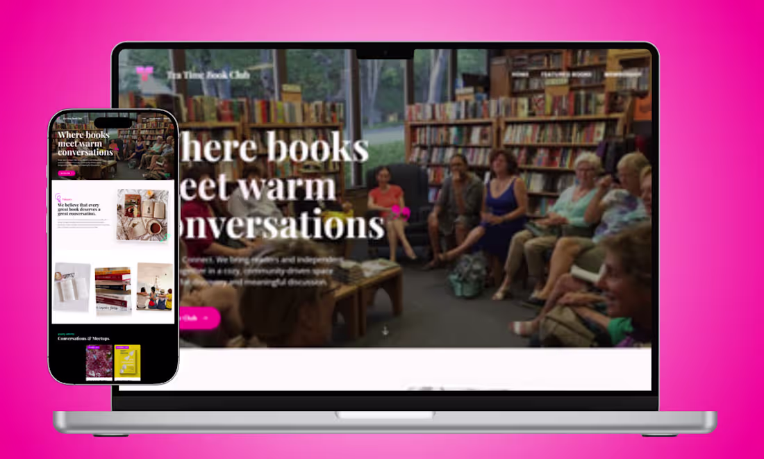 Cover image for TeaTime Book Club – Community