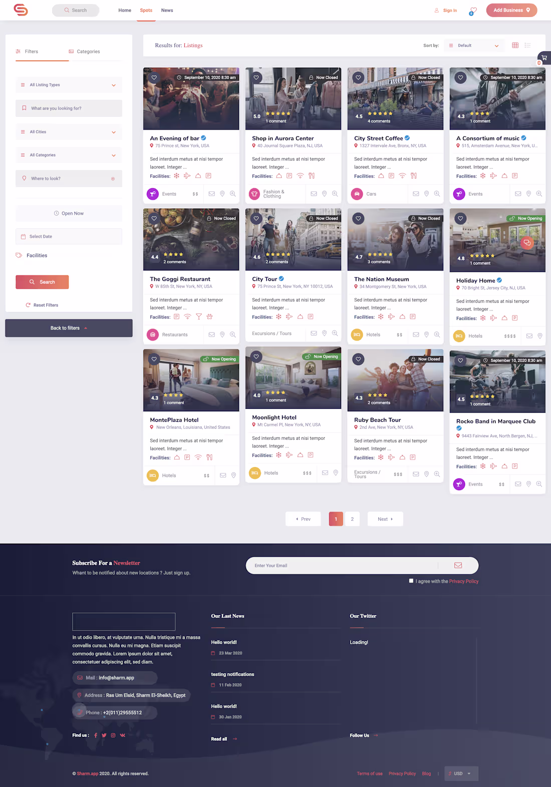 Cover image for Sharm App