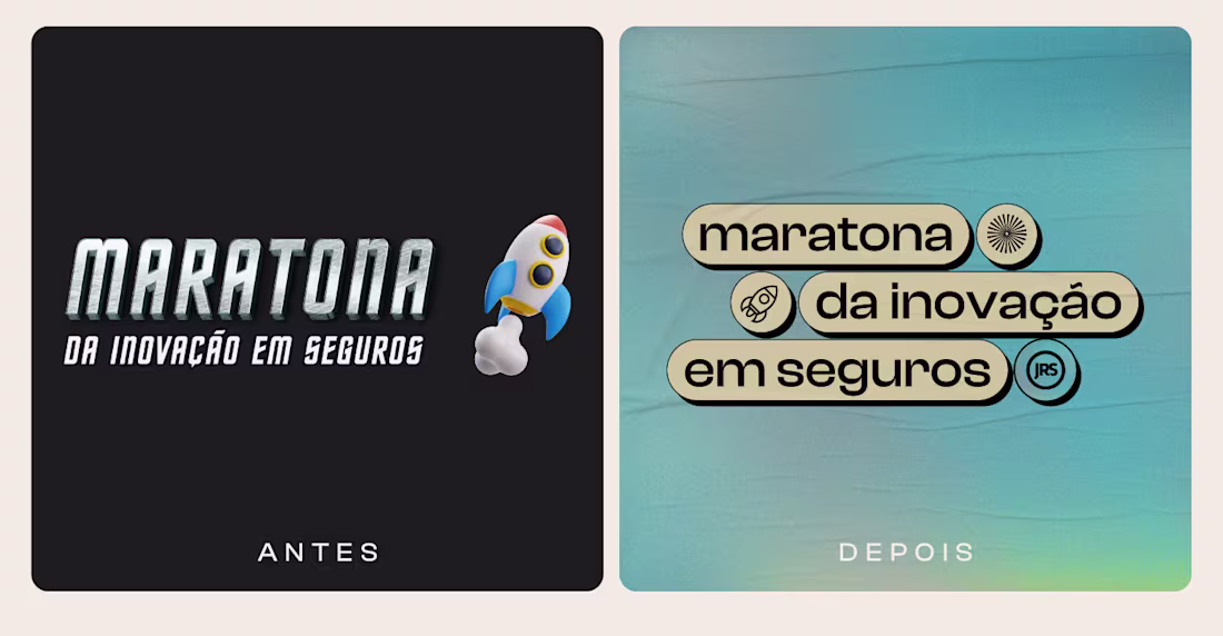 Cover image for Maratona da Inovação em Seguros - event branding