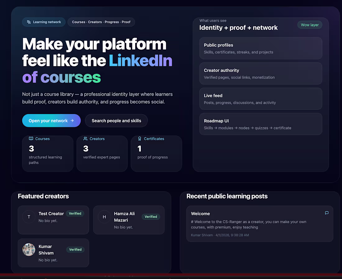 Cover image for I made a website which