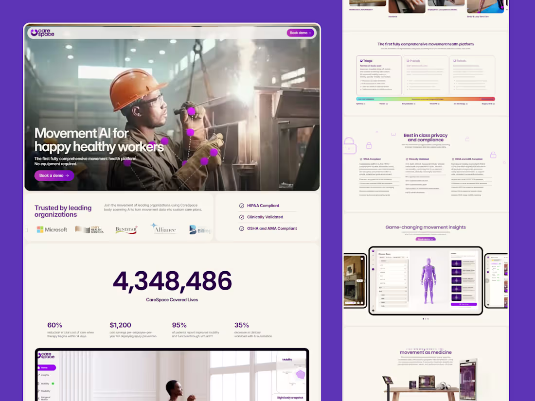 Cover image for Carespace | Figma → Framer