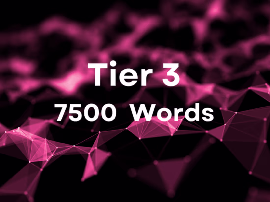 Cover image for 2500 - 7500 words / 1-2 days delivery