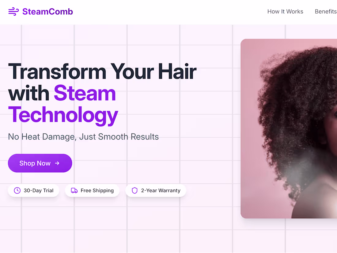 Cover image for Interactive Product Landing Page Boilerplate