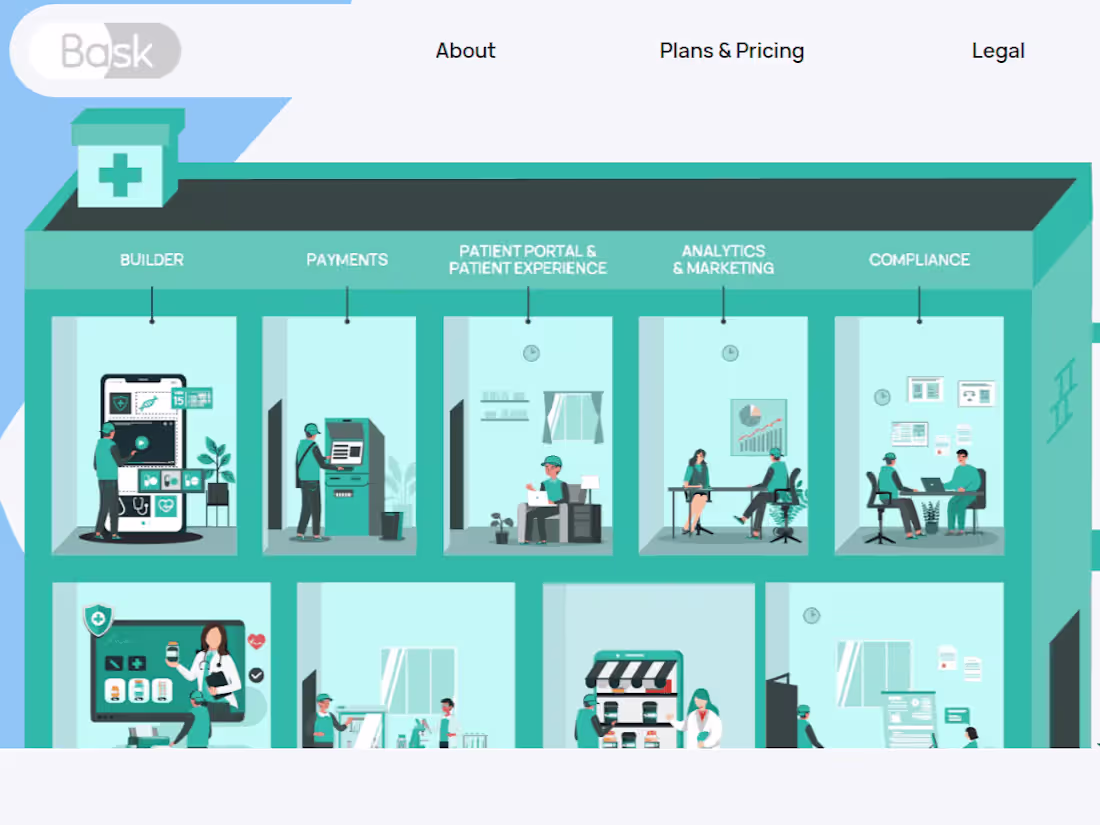 Cover image for Bask Health - The telehealth platform for commerce