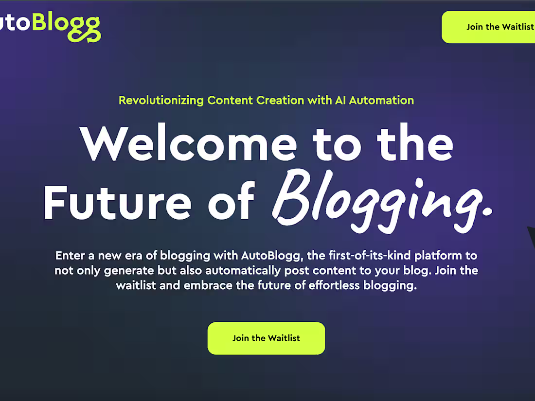 Cover image for AI based SAAS app for content generation 