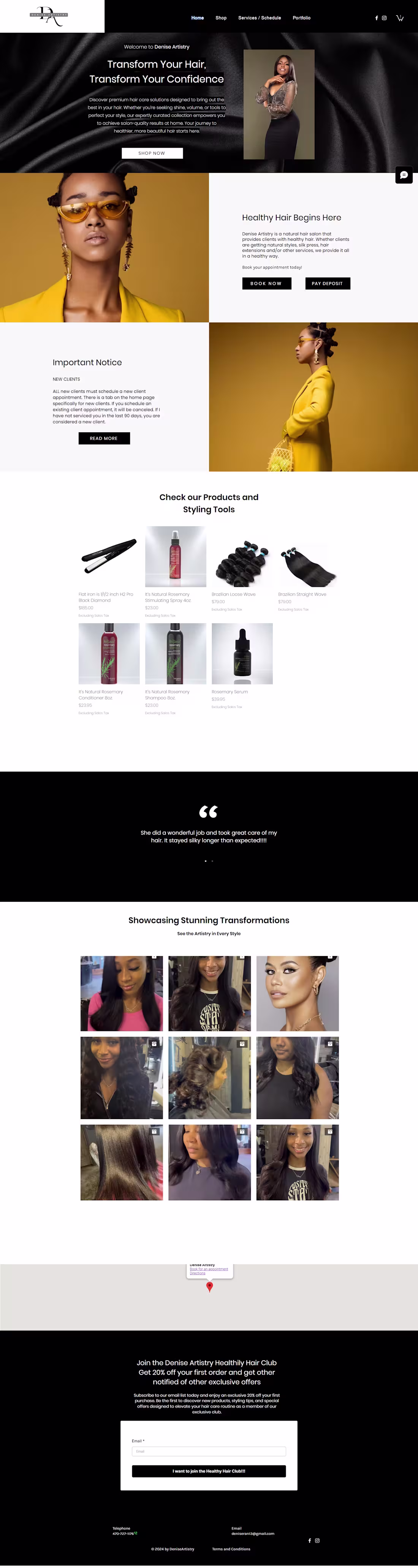 Cover image for Denise Artistry