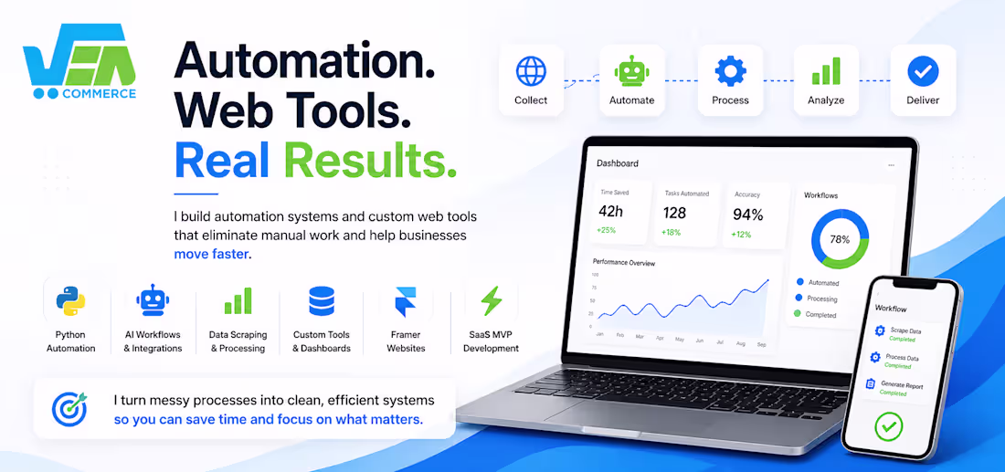 Cover image for AI Automation & Data Processing