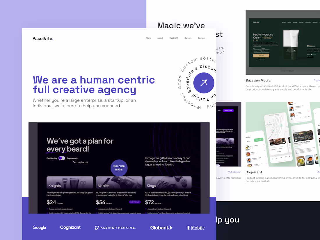 Cover image for PasciVite Website Redesign