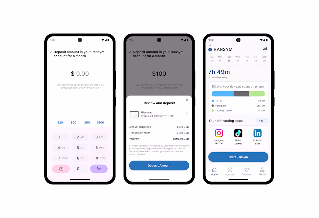 Cover image for 0→1 App Design for Combating Phone Addiction