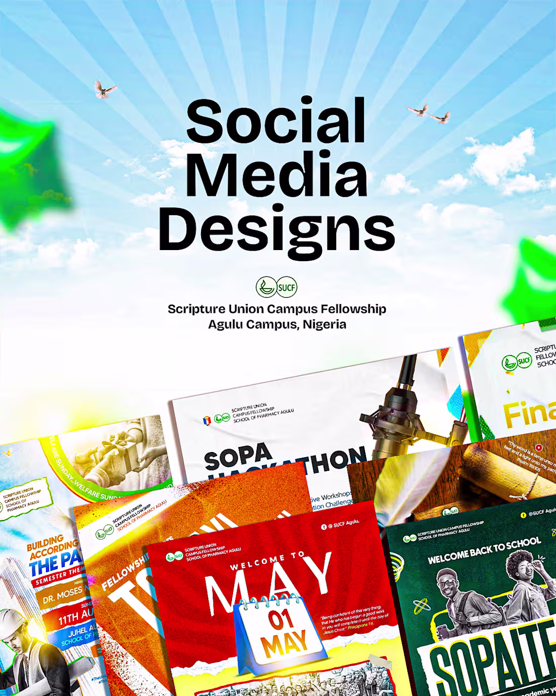 Cover image for Social Media Designs for SUCF NIGERIA