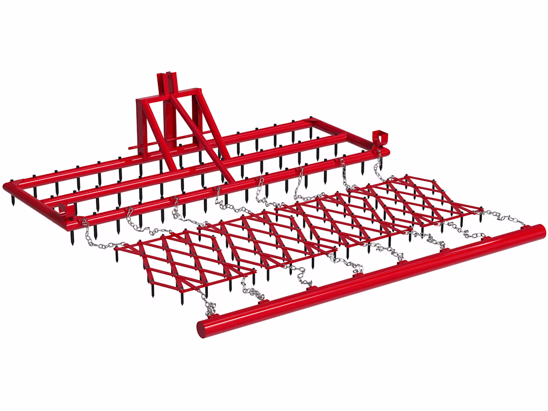 Cover image for Cultivator with chisel plough