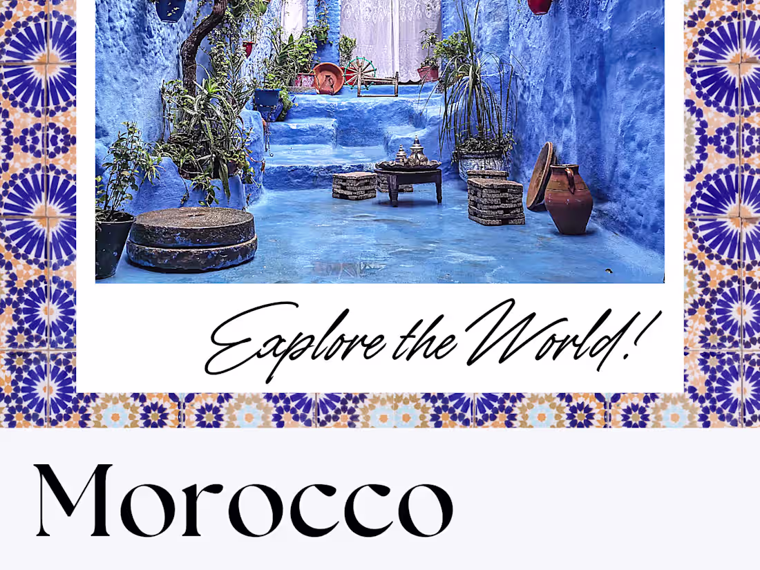 Cover image for Design ads to bring tourism to Morocco 
