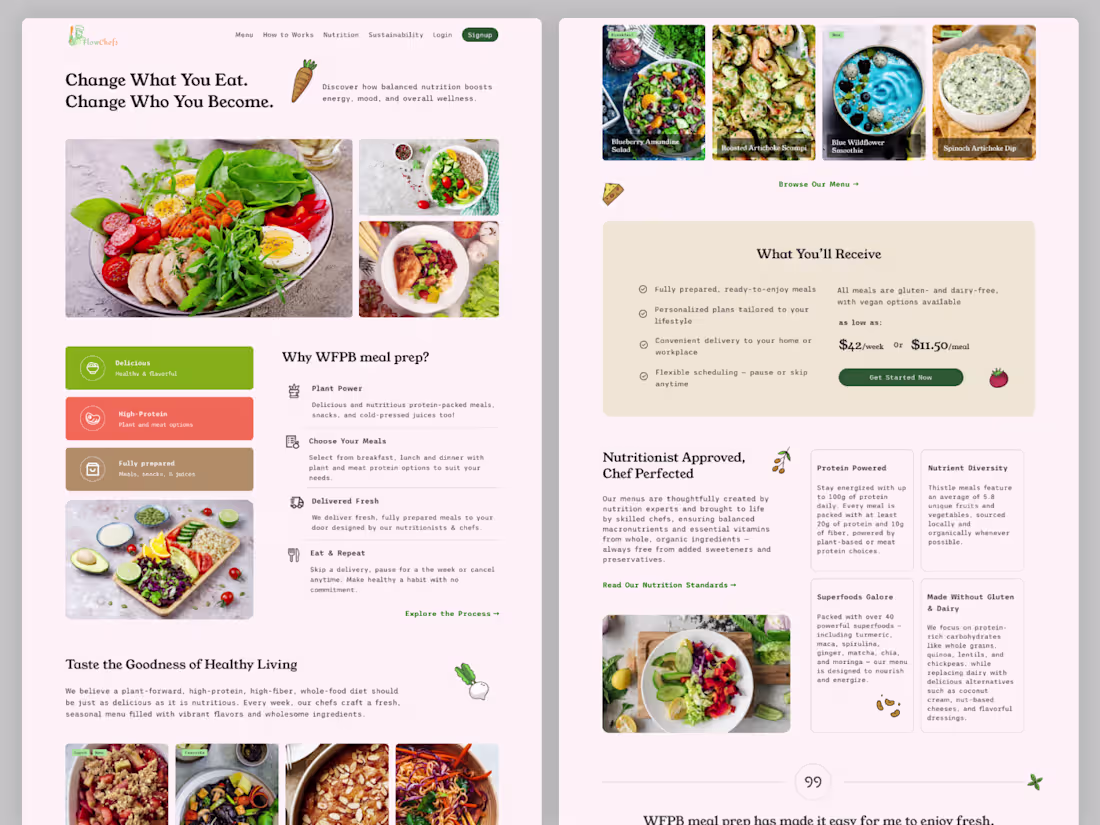 Cover image for FlowChefs – Vegan Food Platform