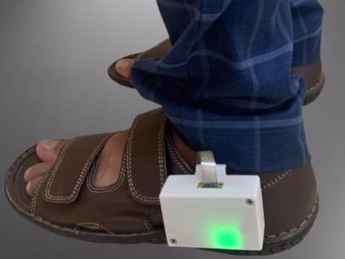 Cover image for IoT device for the diagnosis of Parkinson's & Gait Disorders