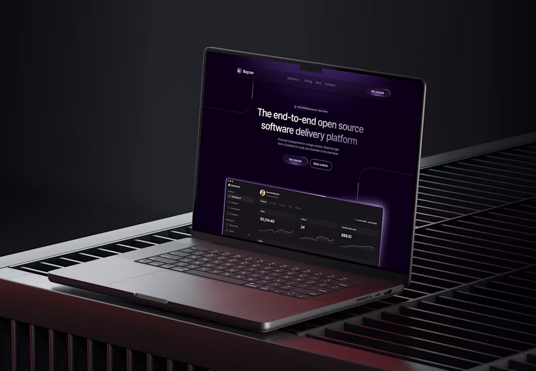 Cover image for Empowering Financial Clarity with Bayzer ai || Website Design