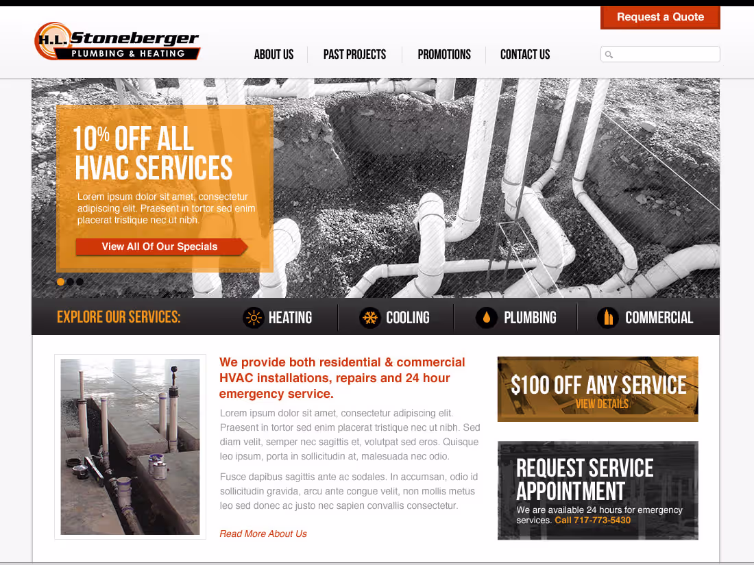 Cover image for Web Development for Stoneberger