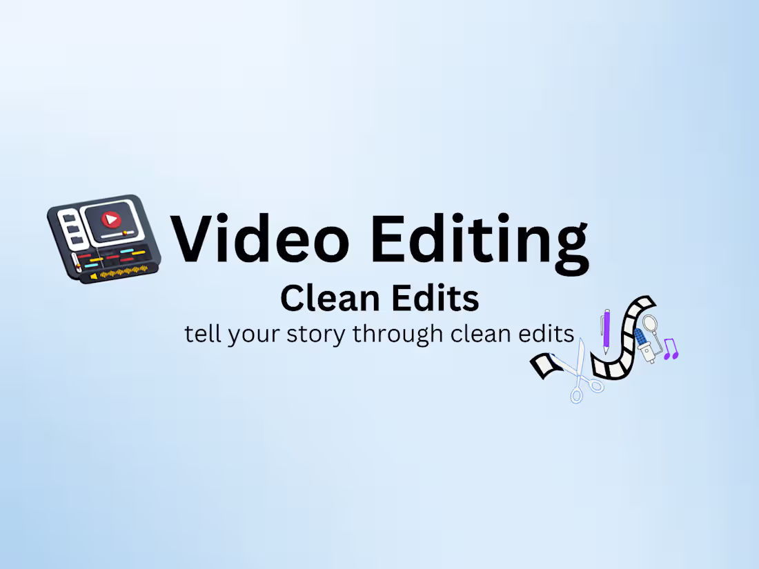 Cover image for Video Edits for Reels, shorts