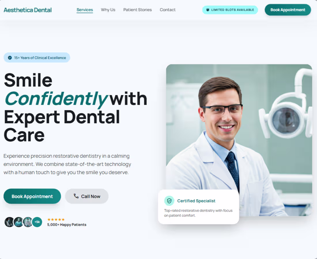 Cover image for Clean Dentist UI! did you