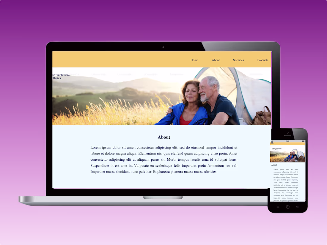 Cover image for Responsive Front-end development