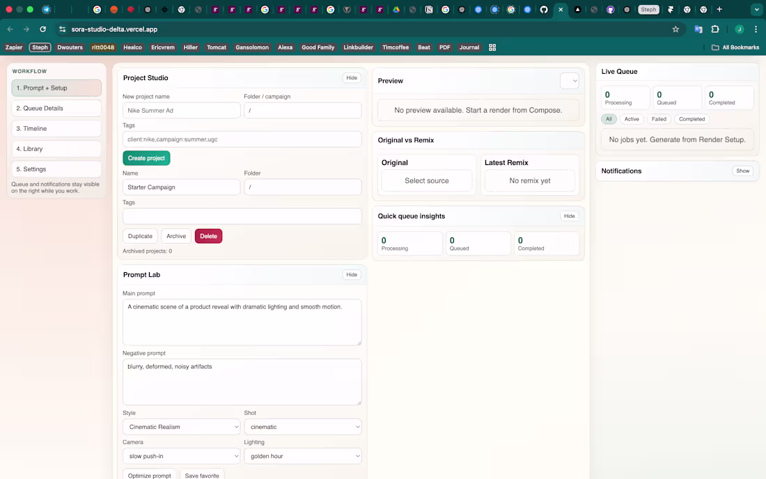 Cover image for AI Video Generator & Editor