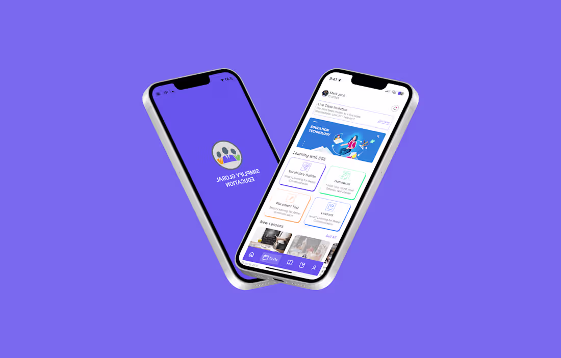 Cover image for E-Learning Mobile App UI/UX Design