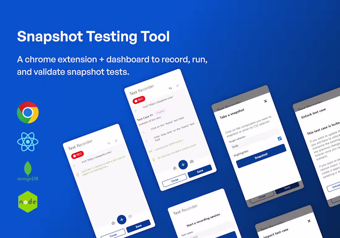 Cover image for Snapshot Testing Tool