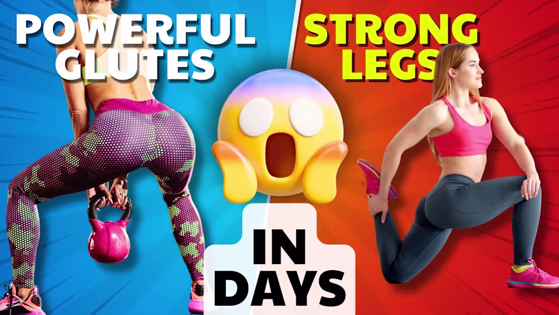 Cover image for How Legs & Glutes TRANSFORM RAPIDLY🤨 Proven Workout(Maximum Gr…