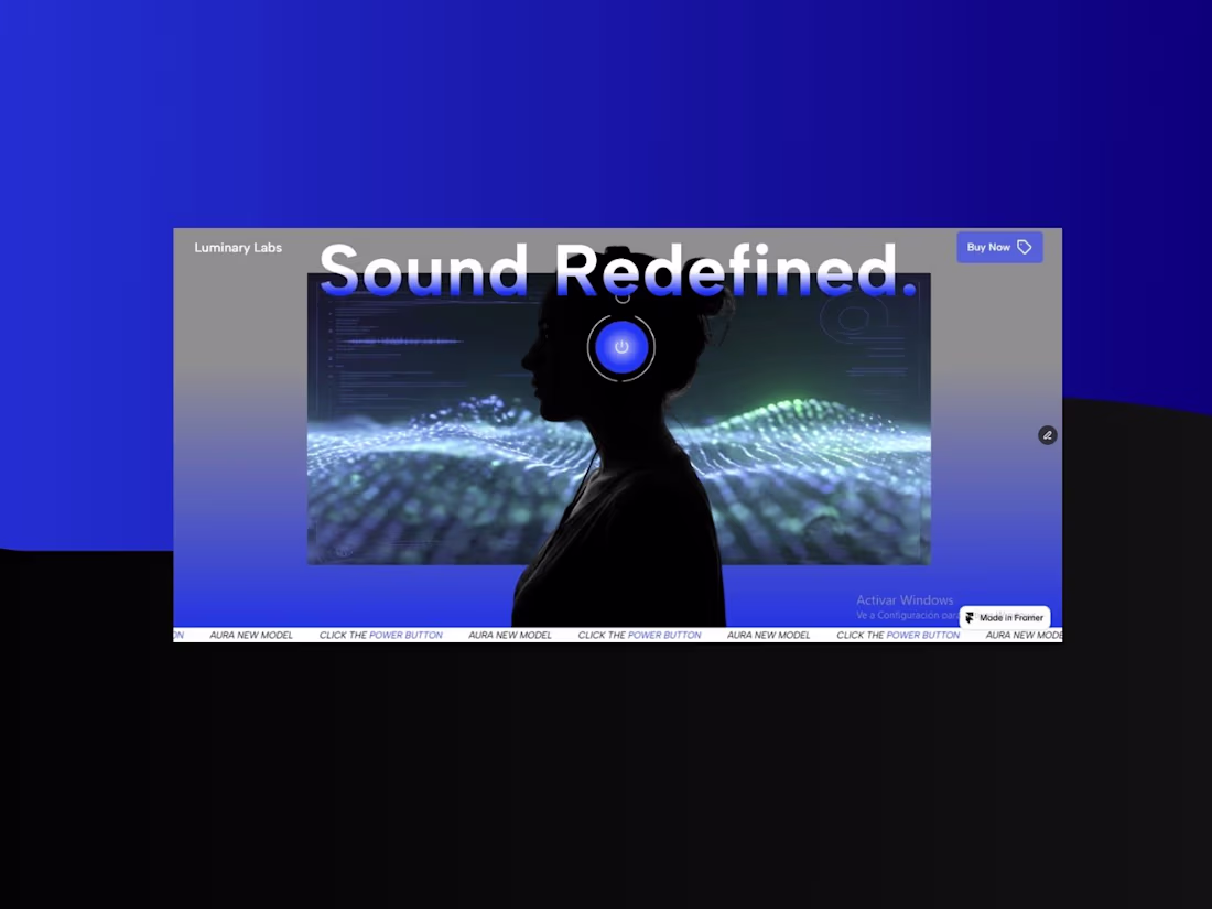 Cover image for Luminary Labs - Framer Website Design