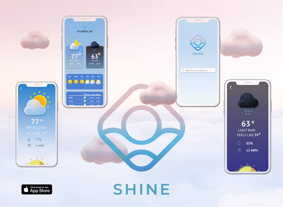 Cover image for Shine: Your Go-To Weather App