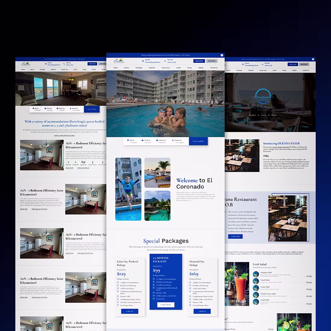 Cover image for A hospitality website designed around comfort, ease, and tru...