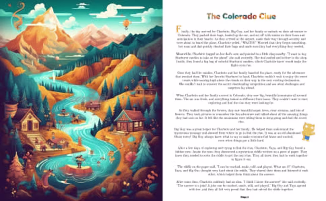 Cover image for Childrens Book Illustrations + Cover + Layout