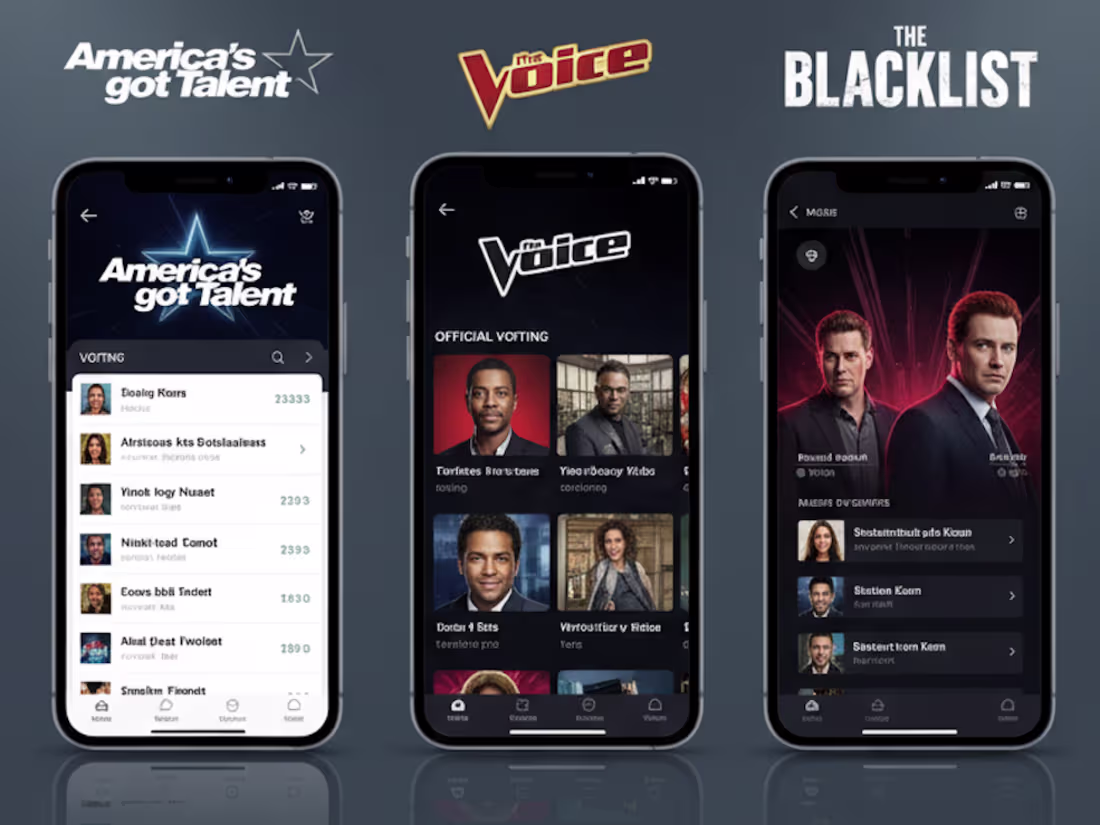 Cover image for America's Got Talent, Voice, Blacklist websites, games, & apps