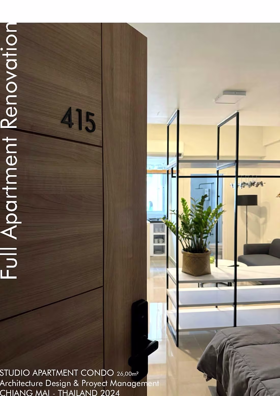 Cover image for Compact Apartment Transformation|Spatial Design
