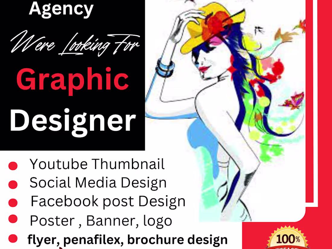 Cover image for Professional Graphic Designer Creative Designs for All your need