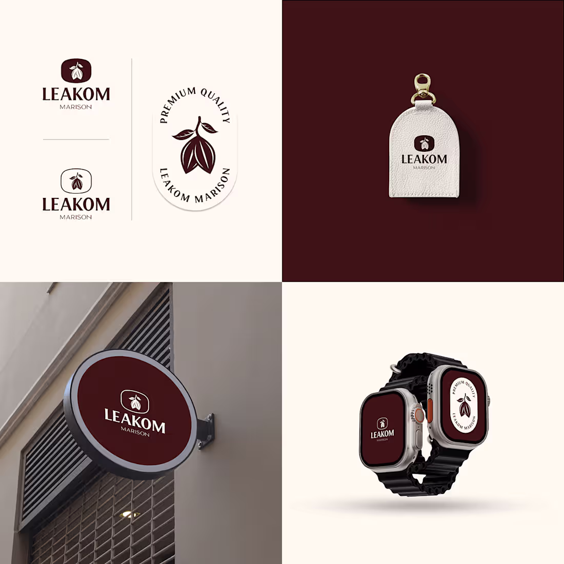 Cover image for Logo Design for a COCOA Company on Behance