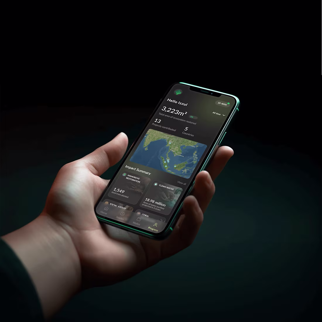 Cover image for Earthwallet · UI UX Mobile