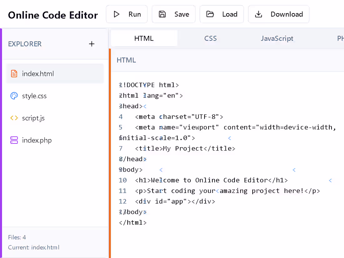 Cover image for CodeCraft – Web-Based Code Editor