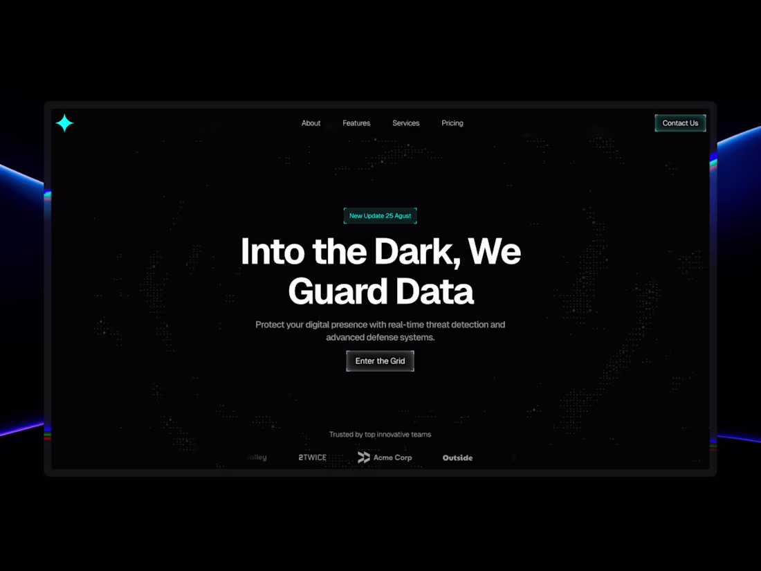 Cover image for NightSec Cyber Security Web Template