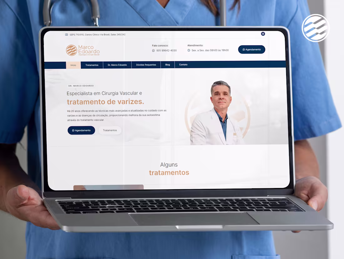 Cover image for Wordpress + Elementor Website - Dr. Marco Edoardo