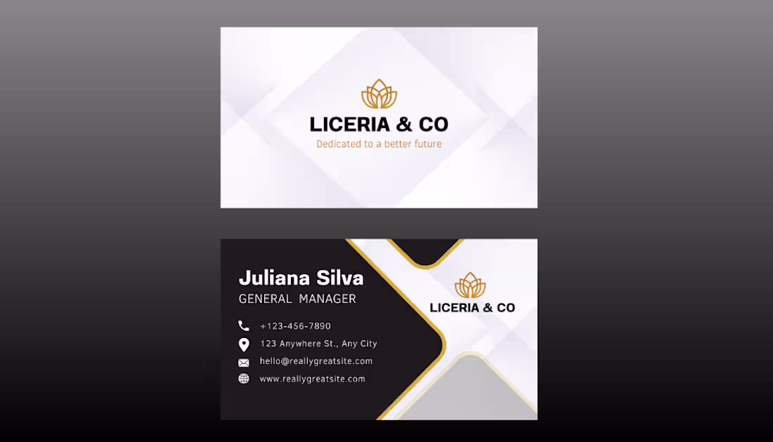 Cover image for This is a business card